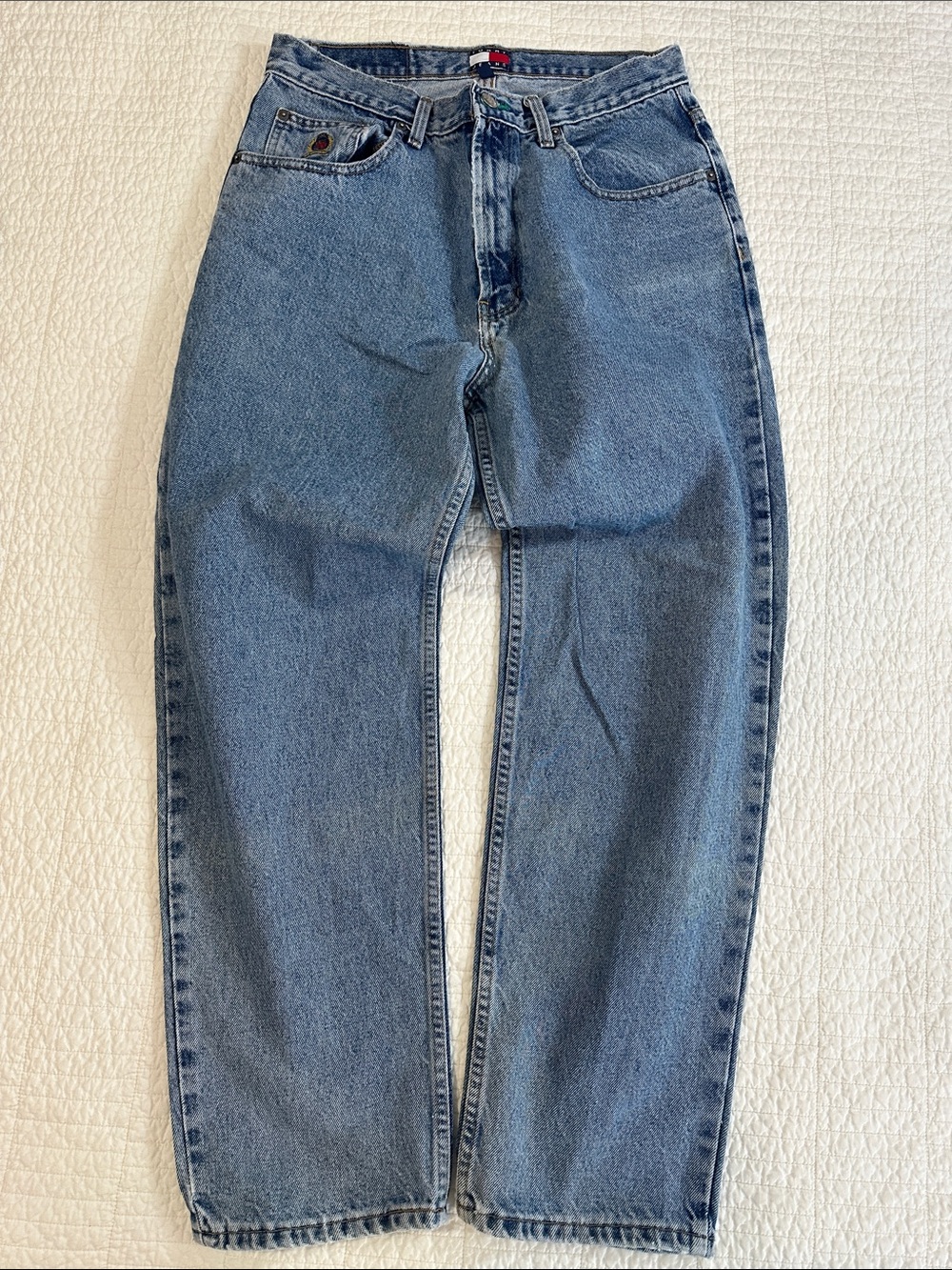 Tommy Hilfiger Classic Light Blue Straight-Leg Jeans